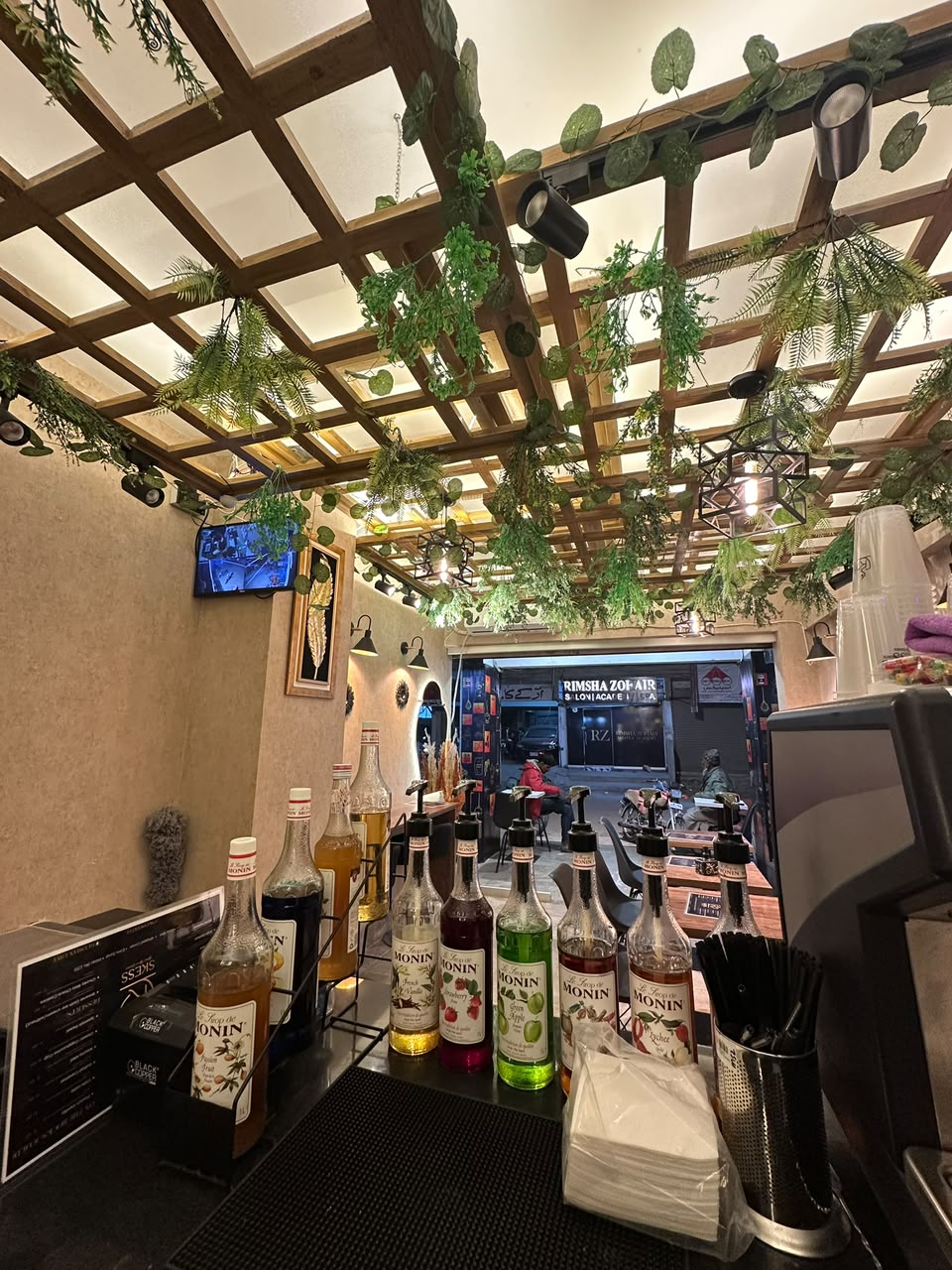 Inside Skess Coffee — our cosy space
